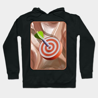 Darts Bullseye, Darts Throwing Sports Hoodie